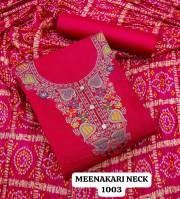 Sagar Impex  MEENAKARI NECK DAMAN